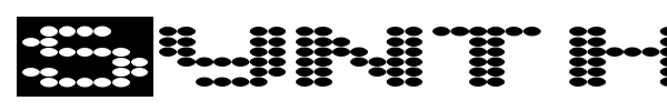 Synthetic Syncronism font
