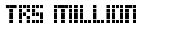TRS Million font