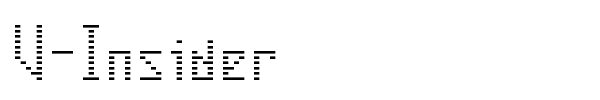 V-Insider font