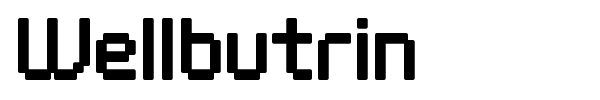 Wellbutrin font