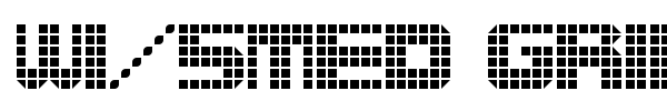 Wi/5Med Grid font