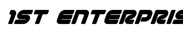 1st Enterprises font