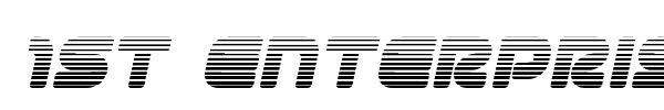 1st Enterprises font preview