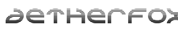 Aetherfox font preview