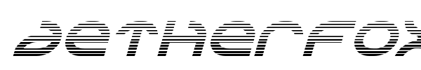 Aetherfox font preview