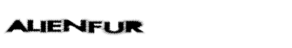 AlienFur font