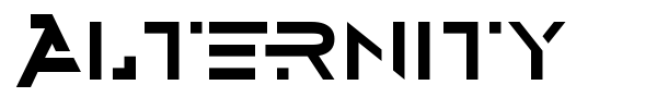 Alternity font