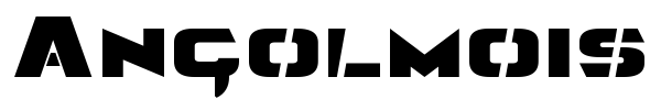 Angolmois font