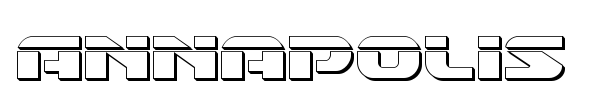 Annapolis font preview