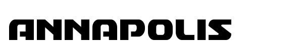 Annapolis font preview