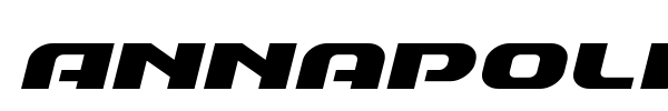 Annapolis font preview