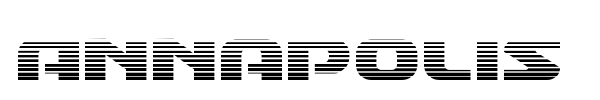 Annapolis font preview