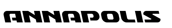 Annapolis font preview