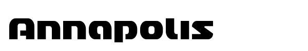 Annapolis font preview