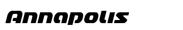 Annapolis font preview