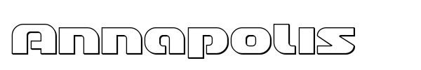 Annapolis font preview