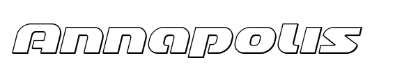 Annapolis font preview
