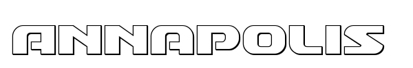 Annapolis font preview