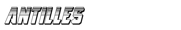 Antilles font preview