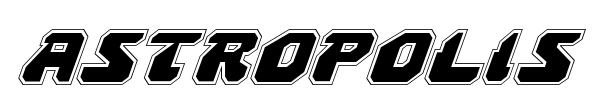 Astropolis font preview