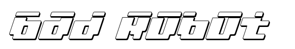 Bad Robot font