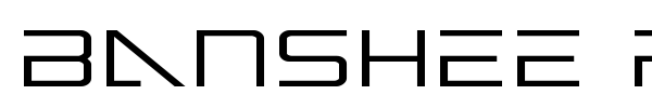 Banshee Pilot font preview