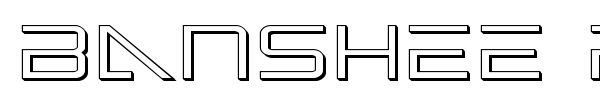 Banshee Pilot font preview
