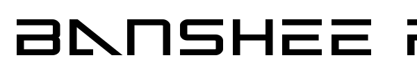 Banshee Pilot font preview
