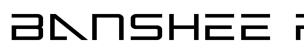 Banshee Pilot font preview