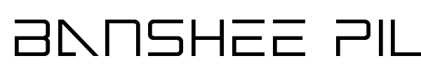Banshee Pilot font preview