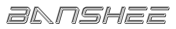 Banshee Pilot font preview