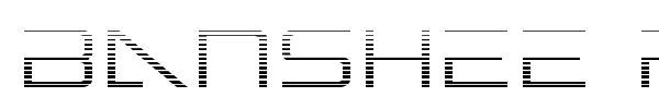 Banshee Pilot font preview
