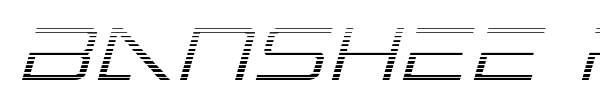 Banshee Pilot font preview