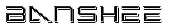 Banshee Pilot font preview