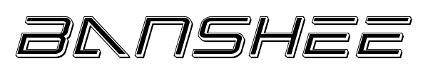 Banshee Pilot font preview
