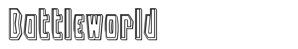 Battleworld font preview