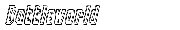 Battleworld font preview