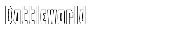 Battleworld font preview