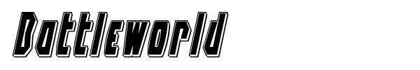 Battleworld font preview