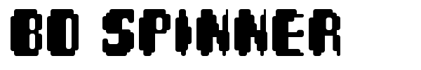 BD Spinner font