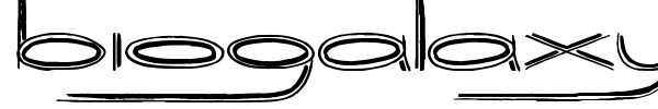 Biogalaxy font preview