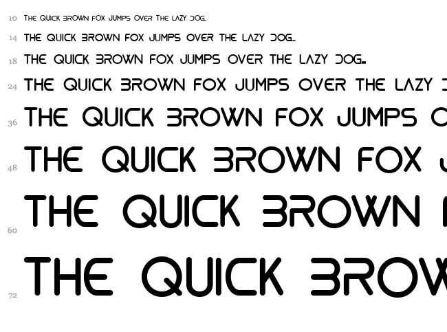 Bioliquid font waterfall