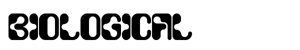 Biological font