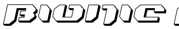 Bionic Kid font