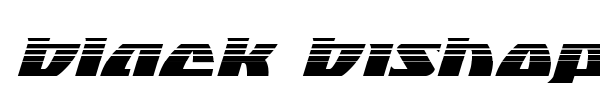 Black Bishop font preview