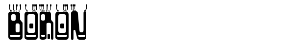 Boron font