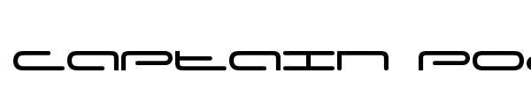 Captain Podd font