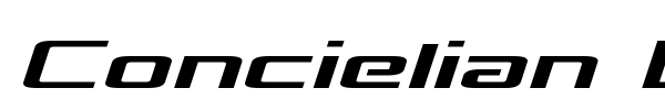 Concielian Break font
