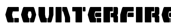 Counterfire font