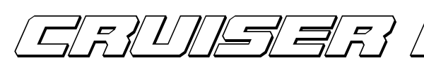 Cruiser Fortress font preview